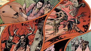 Read an exclusive, viscera-and-guts-filled preview of DC Comics' <em>Animal Man</em>!